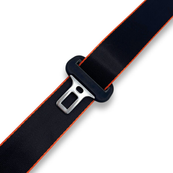 Seat Belt Webbing Replacement Service - All Makes and Models (Orange-Edged Black)